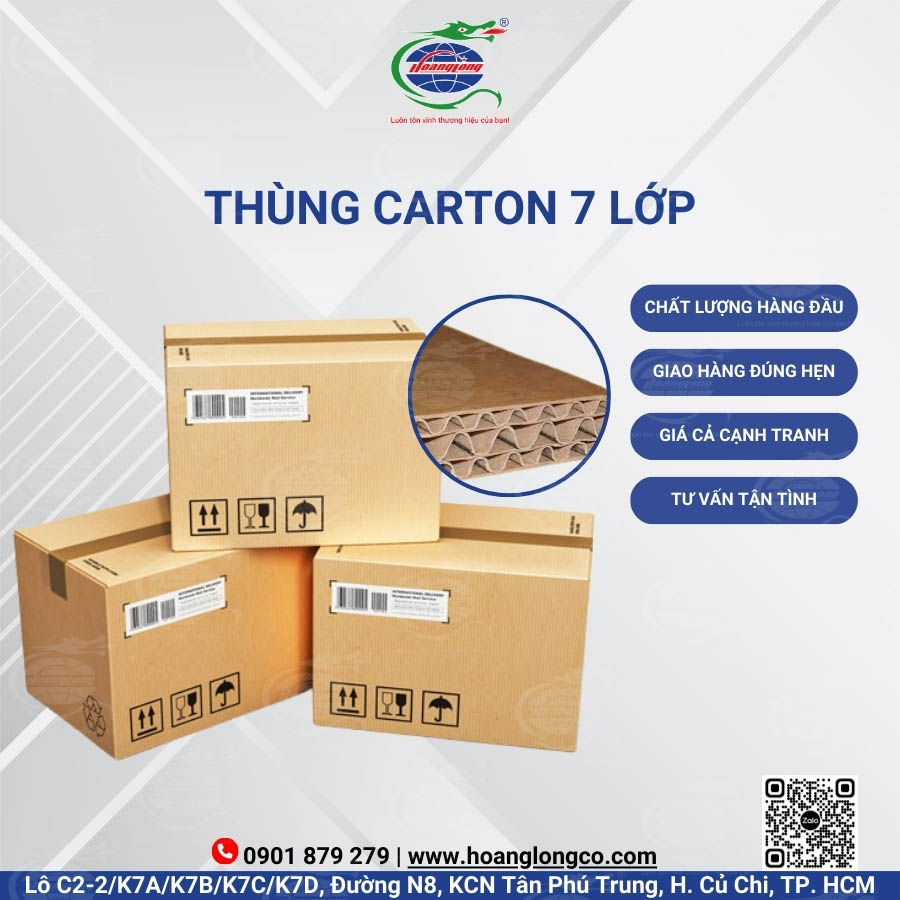 Thùng carton 7 lớp