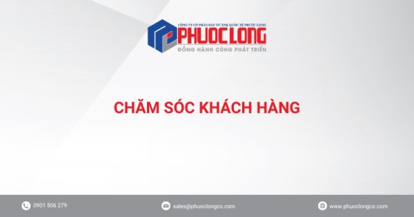 Chăm sóc khách hàng tại Bao Bì Phước Long