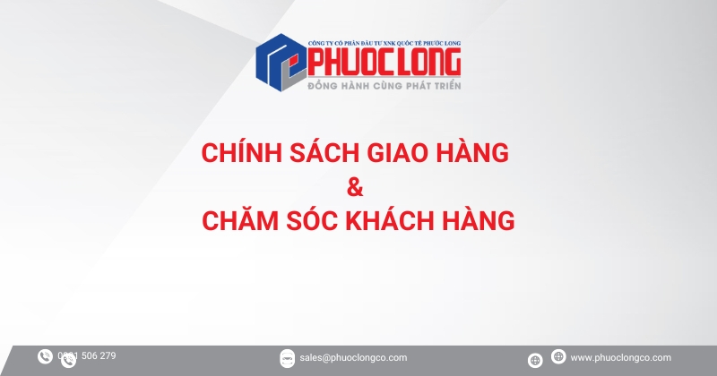 Giao hàng và CSKH tại Bao Bì Phước Long