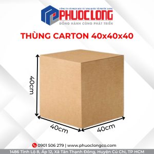 Thùng carton 40x40x40