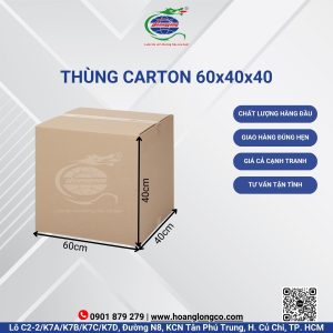 Thùng carton 60x40x40