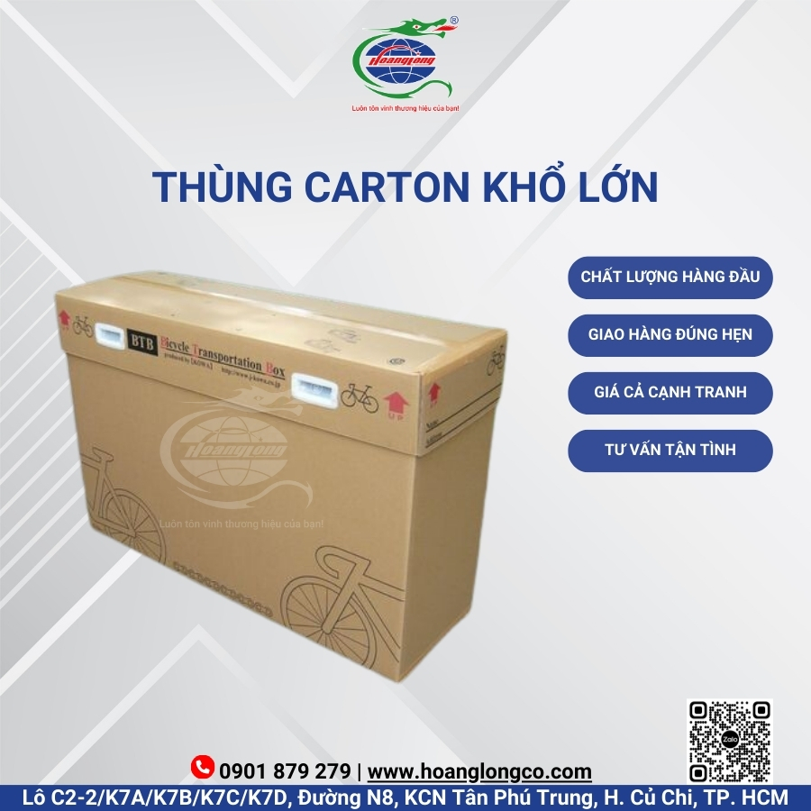 Thùng carton khổ lớn